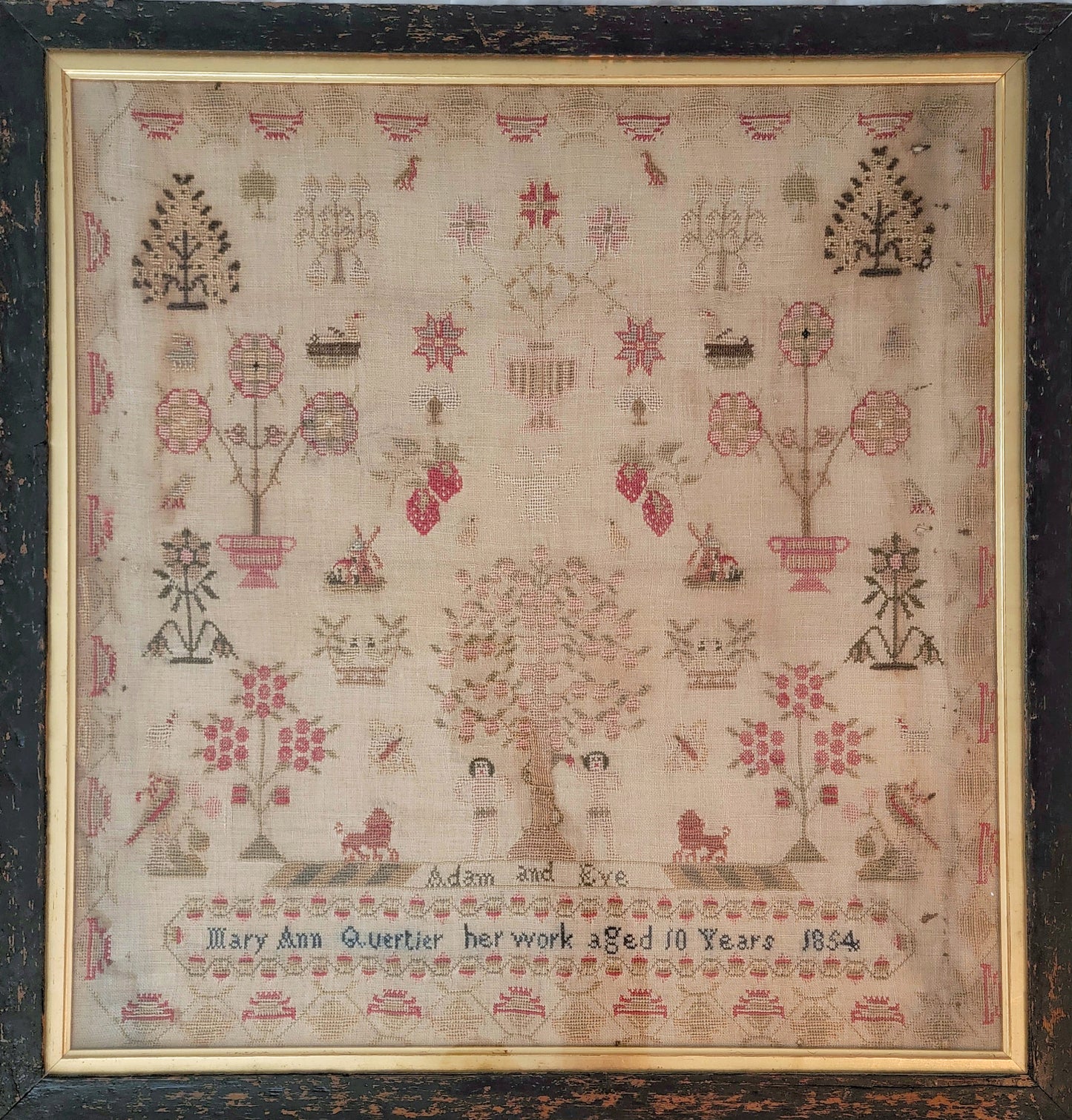 Strawberry Sampler Reproduction PDF